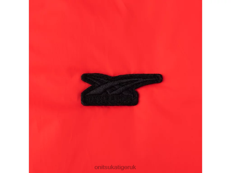 Women WS BLOUSON XTBPR603 Clothing Onitsuka Tiger Red