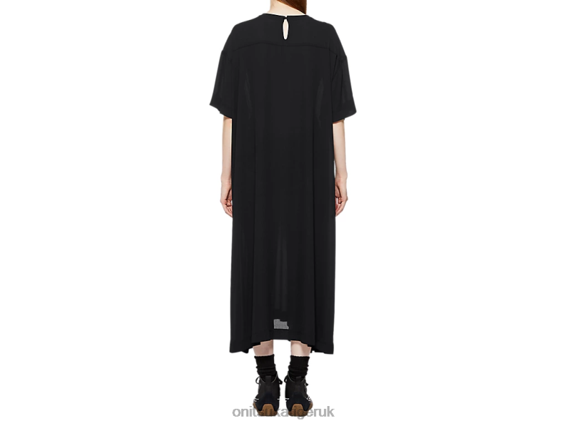 Women WS DRESS XTBPR592 Clothing Onitsuka Tiger Black