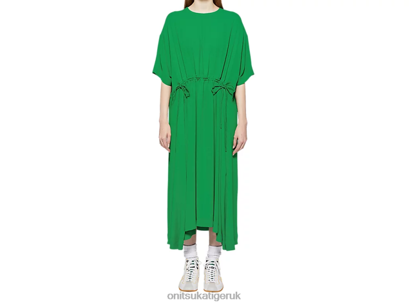 Women WS DRESS XTBPR598 Clothing Onitsuka Tiger Green