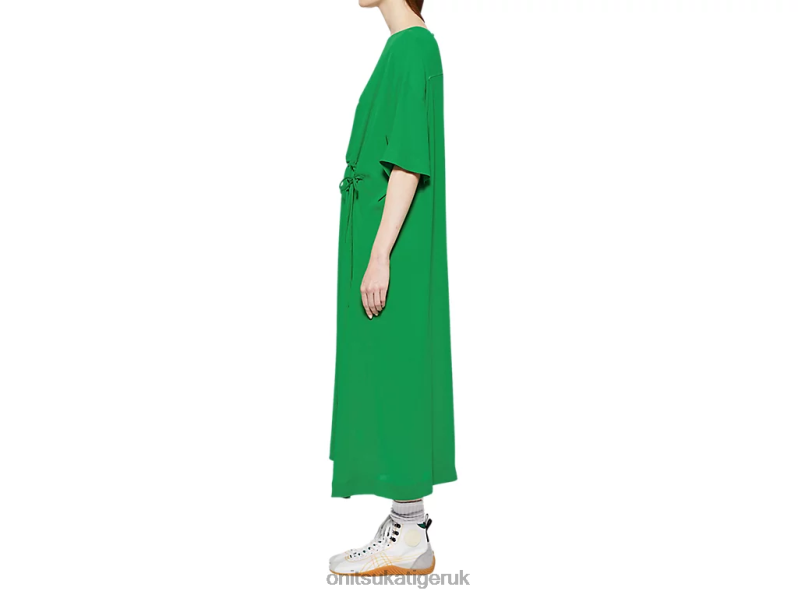 Women WS DRESS XTBPR598 Clothing Onitsuka Tiger Green
