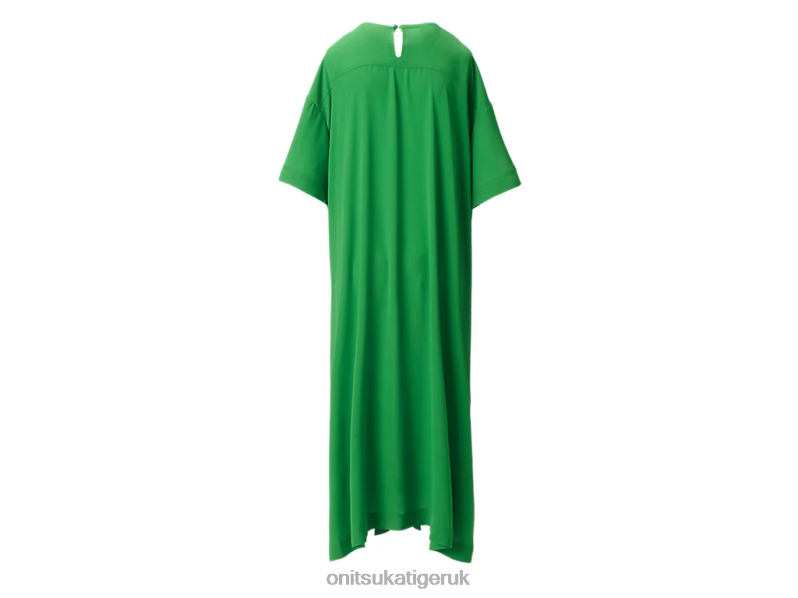 Women WS DRESS XTBPR598 Clothing Onitsuka Tiger Green