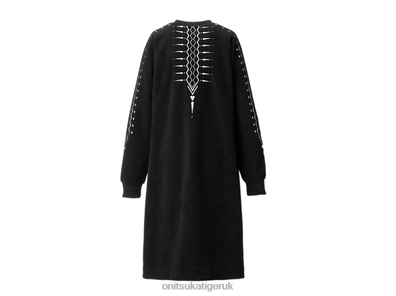 Women WS DRESS XTBPR608 Clothing Onitsuka Tiger Black/White