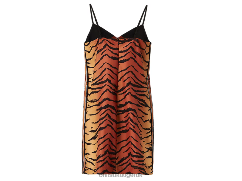 Women WS DRESS XTBPR614 Clothing Onitsuka Tiger Brown/Black