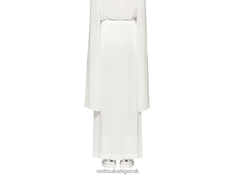 Women WS LONG SKIRT XTBPR585 Clothing Onitsuka Tiger White