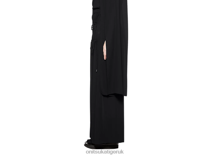 Women WS LONG SKIRT XTBPR596 Clothing Onitsuka Tiger Black