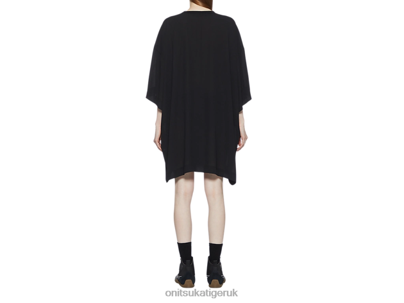 Women WS MINI DRESS XTBPR586 Clothing Onitsuka Tiger Black