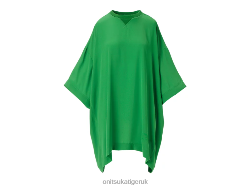 Women WS MINI DRESS XTBPR591 Clothing Onitsuka Tiger Green
