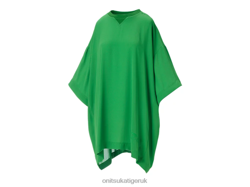 Women WS MINI DRESS XTBPR591 Clothing Onitsuka Tiger Green