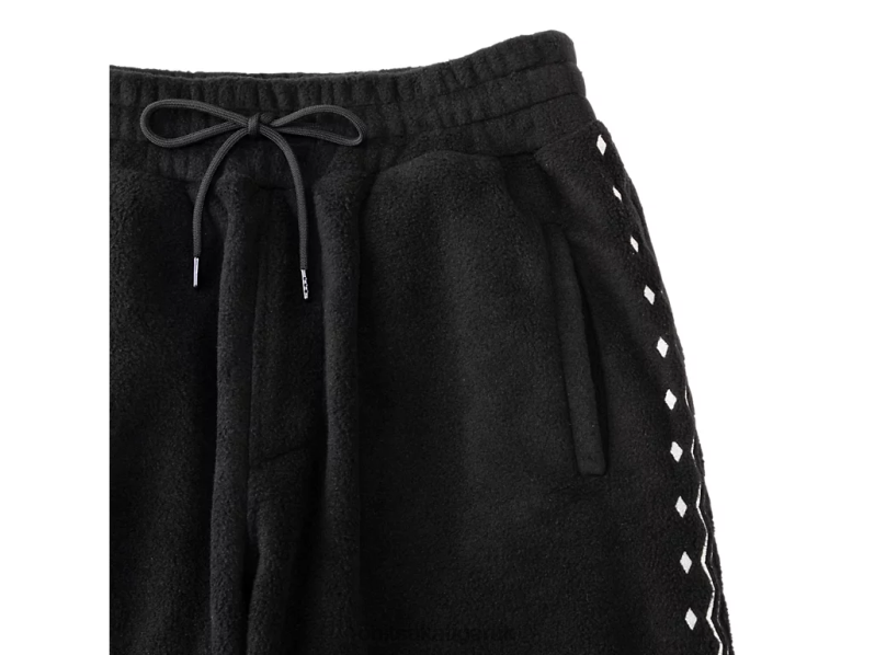 Women WS PANTS XTBPR609 Clothing Onitsuka Tiger Black/White