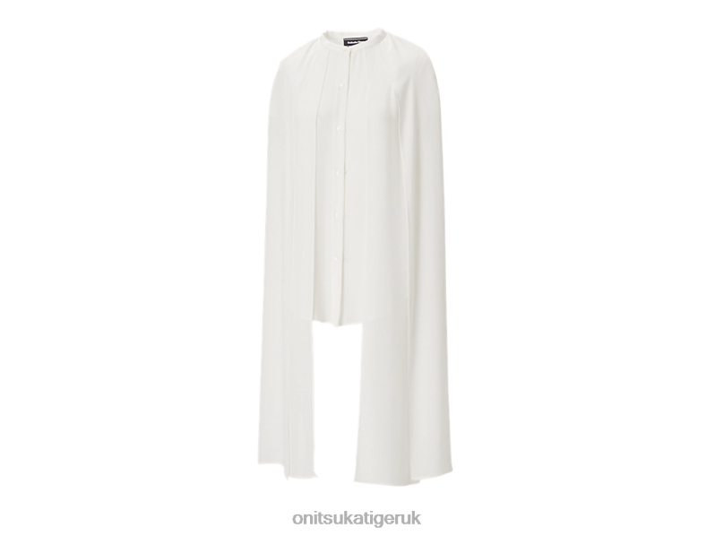 Women WS SHIRT XTBPR589 Clothing Onitsuka Tiger White