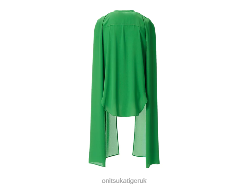 Women WS SHIRT XTBPR597 Clothing Onitsuka Tiger Green