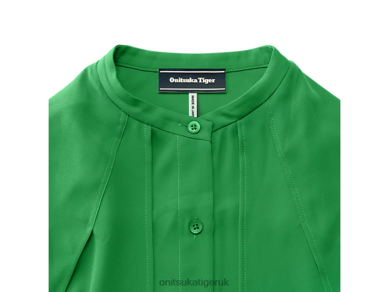 Women WS SHIRT XTBPR597 Clothing Onitsuka Tiger Green