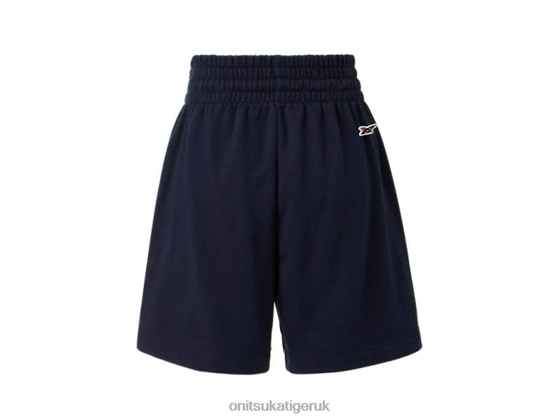Women WS SHORTS XTBPR613 Clothing Onitsuka Tiger Dark Navy