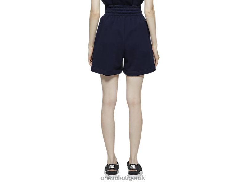 Women WS SHORTS XTBPR613 Clothing Onitsuka Tiger Dark Navy
