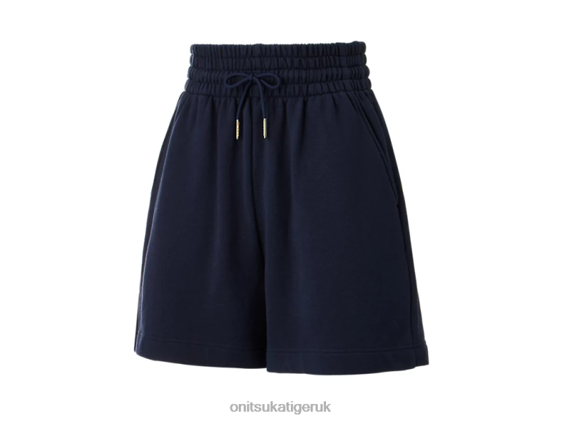 Women WS SHORTS XTBPR613 Clothing Onitsuka Tiger Dark Navy