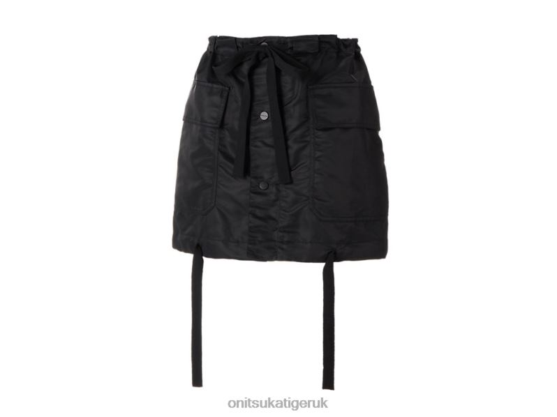 Women WS SKIRT XTBPR593 Clothing Onitsuka Tiger Black