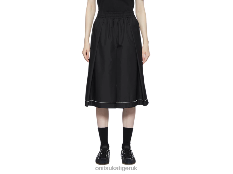 Women WS SKIRT XTBPR594 Clothing Onitsuka Tiger Black