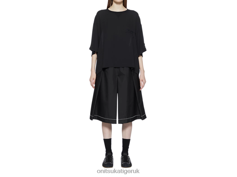Women WS SKIRT XTBPR594 Clothing Onitsuka Tiger Black