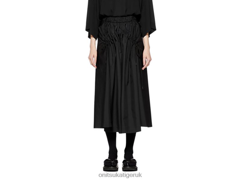 Women WS SKIRT XTBPR600 Clothing Onitsuka Tiger Black