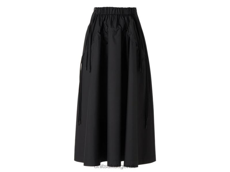 Women WS SKIRT XTBPR600 Clothing Onitsuka Tiger Black