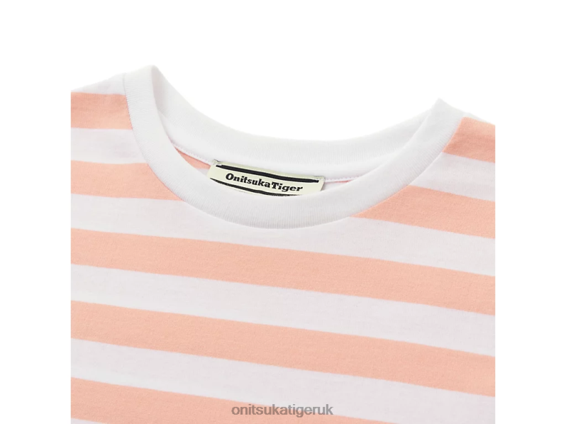 Women WS TEE XTBPR615 Clothing Onitsuka Tiger Cozy Pink