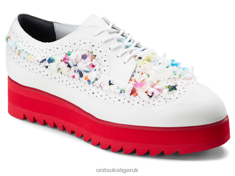 Women BROGUE XTBPR543 Shoes Onitsuka Tiger White
