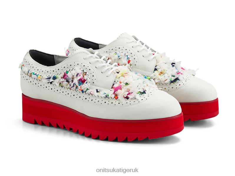 Women BROGUE XTBPR543 Shoes Onitsuka Tiger White