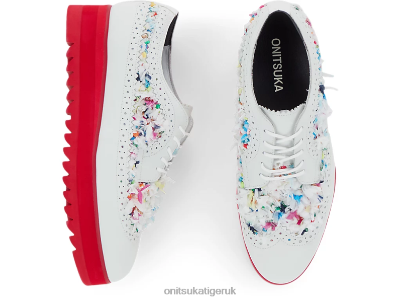 Women BROGUE XTBPR543 Shoes Onitsuka Tiger White