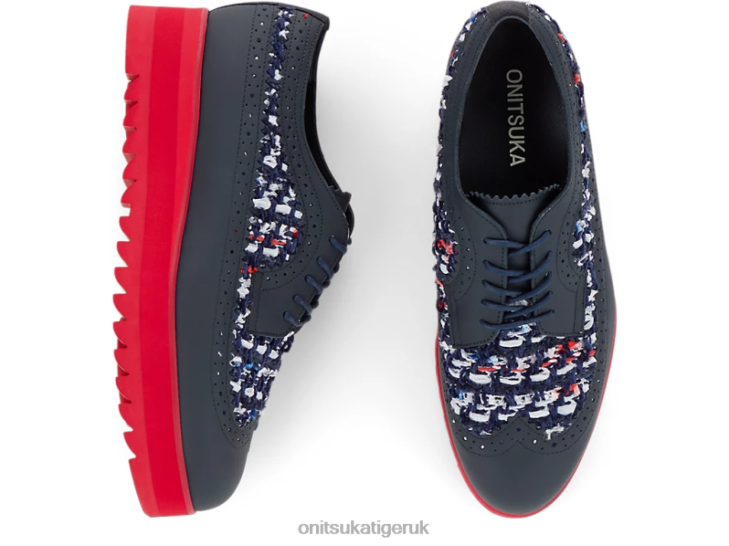 Women BROGUE XTBPR544 Shoes Onitsuka Tiger Peacoat