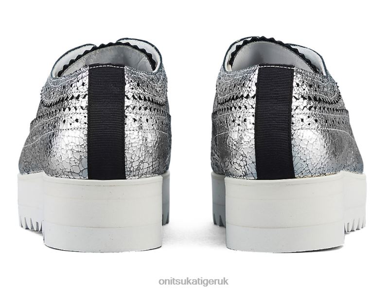 Women BROGUE XTBPR566 Shoes Onitsuka Tiger Silver