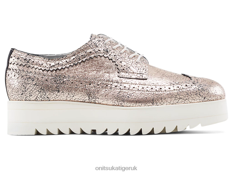 Women BROGUE XTBPR569 Shoes Onitsuka Tiger Rose Gold