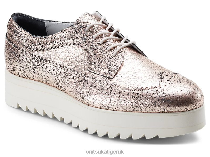 Women BROGUE XTBPR569 Shoes Onitsuka Tiger Rose Gold