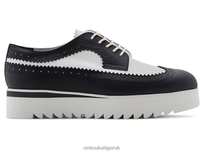 Women BROGUE XTBPR577 Shoes Onitsuka Tiger White/Black