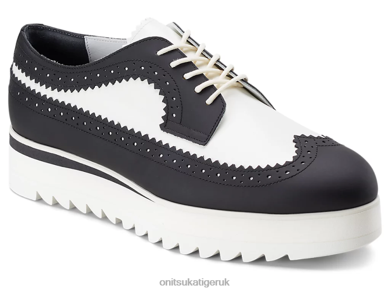 Women BROGUE XTBPR577 Shoes Onitsuka Tiger White/Black