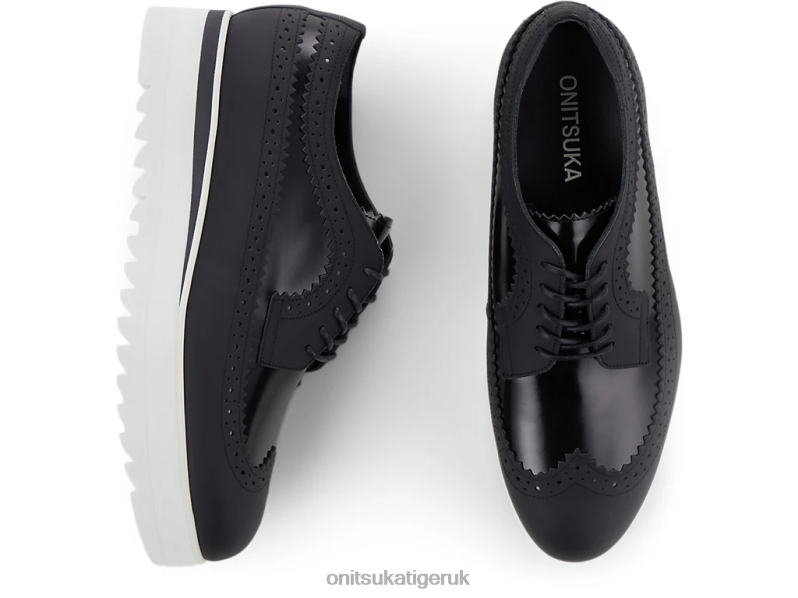 Women BROGUE XTBPR578 Shoes Onitsuka Tiger Black