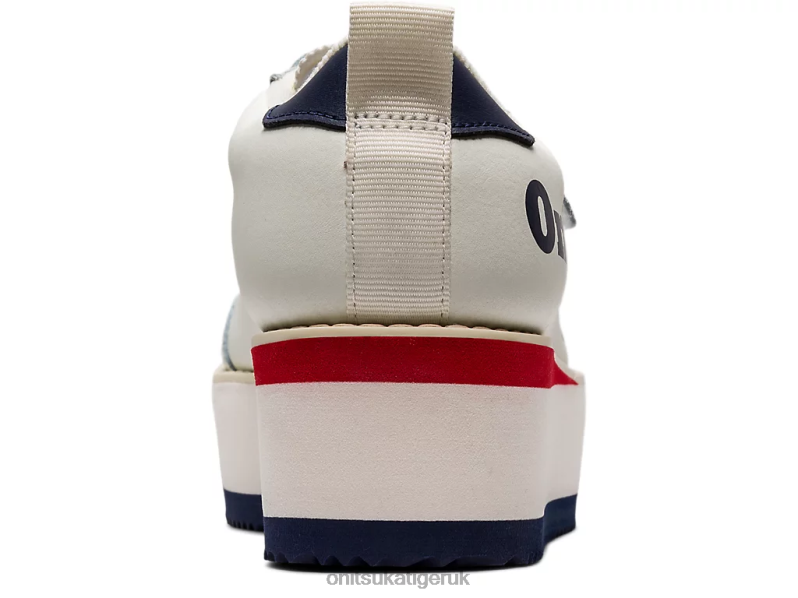 Women DELEGATION CHUNK W XTBPR582 Shoes Onitsuka Tiger Cream/Peacoat