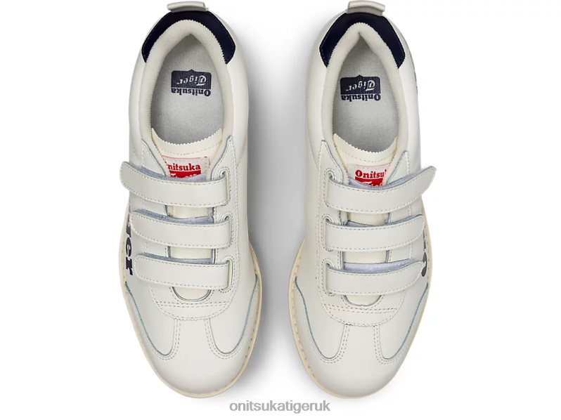 Women DELEGATION CHUNK W XTBPR582 Shoes Onitsuka Tiger Cream/Peacoat