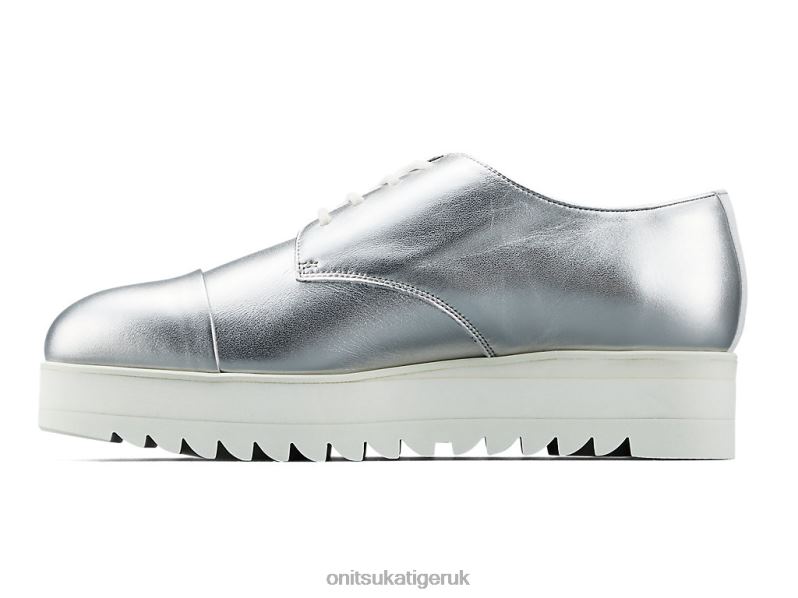 Women DERBY XTBPR572 Shoes Onitsuka Tiger Silver