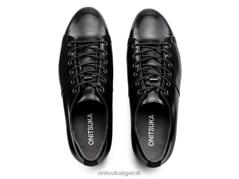 Women LACE-UP LO XTBPR555 Shoes Onitsuka Tiger Black/Classic Red