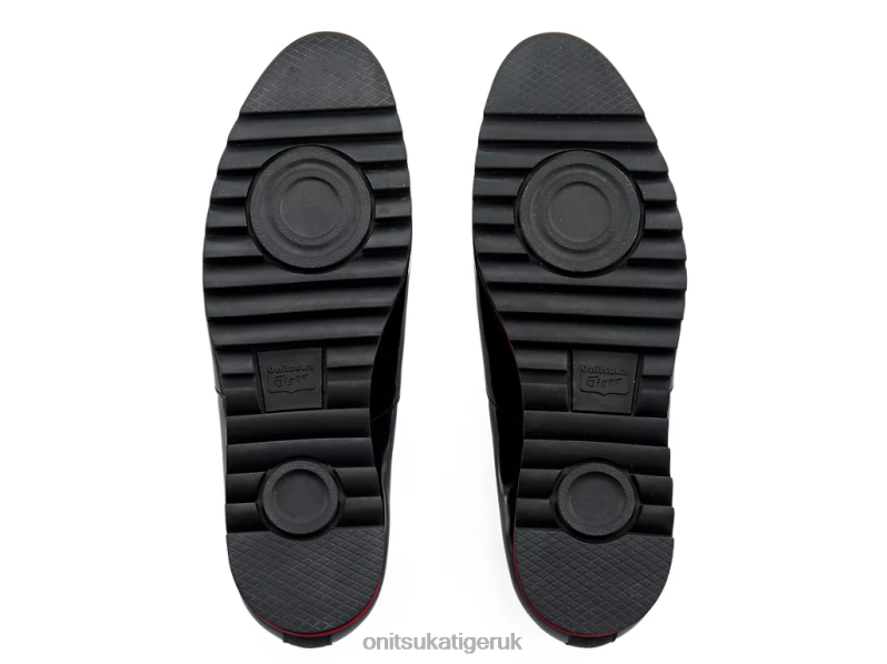 Women LACE-UP LO XTBPR555 Shoes Onitsuka Tiger Black/Classic Red
