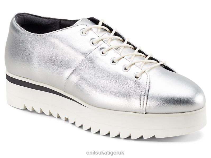 Women LACE-UP LO XTBPR559 Shoes Onitsuka Tiger Silver