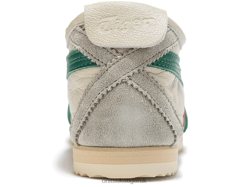 Women MEXICO 66 DELUXE XTBPR532 Shoes Onitsuka Tiger Cream/Green