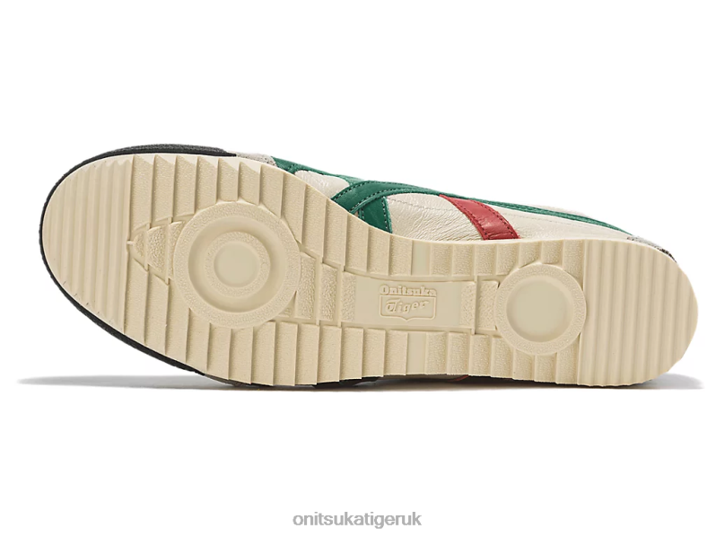 Women MEXICO 66 DELUXE XTBPR532 Shoes Onitsuka Tiger Cream/Green
