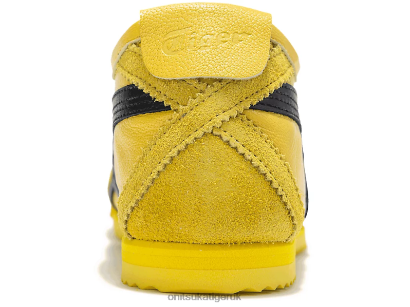 Women MEXICO 66 DELUXE XTBPR534 Shoes Onitsuka Tiger Tai Chi Yellow/Black