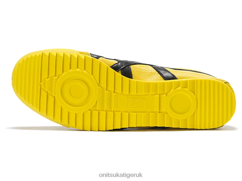Women MEXICO 66 DELUXE XTBPR534 Shoes Onitsuka Tiger Tai Chi Yellow/Black