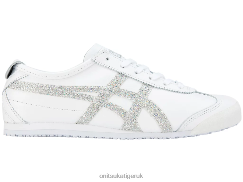 Women MEXICO 66 XTBPR134 Shoes Onitsuka Tiger White/Silver