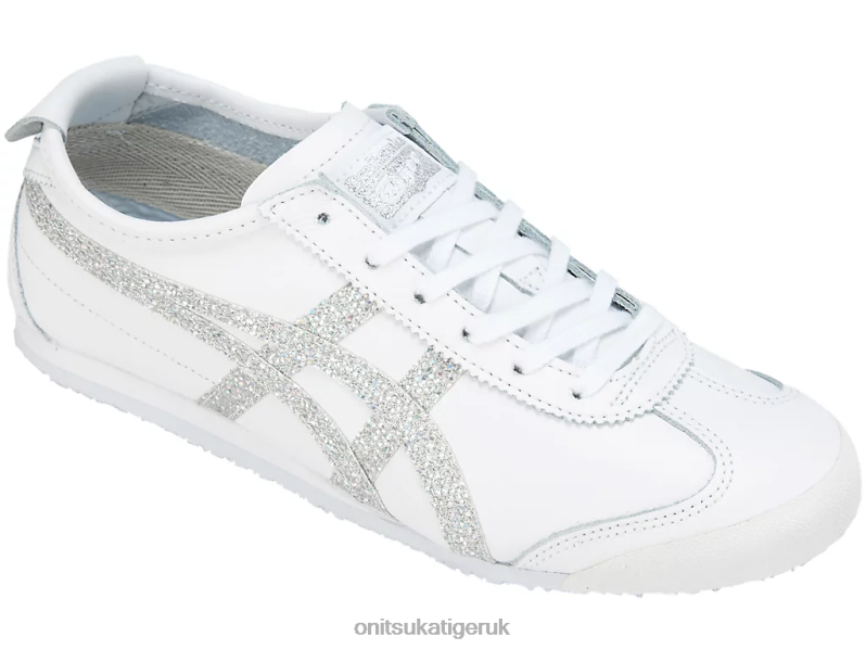 Women MEXICO 66 XTBPR134 Shoes Onitsuka Tiger White/Silver