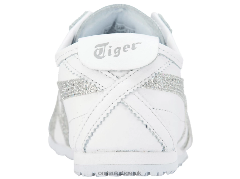 Women MEXICO 66 XTBPR134 Shoes Onitsuka Tiger White/Silver