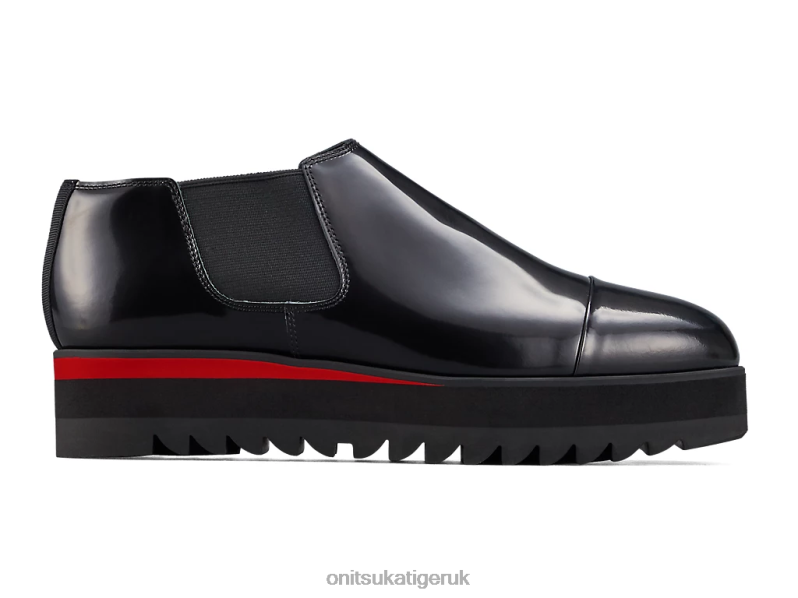 Women SIDE GORE BOOT LO XTBPR557 Shoes Onitsuka Tiger Black/Classic Red