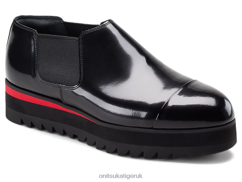 Women SIDE GORE BOOT LO XTBPR557 Shoes Onitsuka Tiger Black/Classic Red